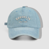 Retro Denim Baseball Cap