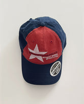 Retro Color-Block Baseball Cap