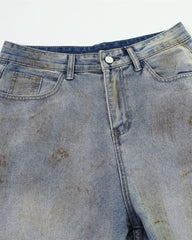 Casual straight jeans