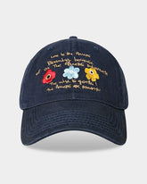 Embroidered Floral Baseball Cap