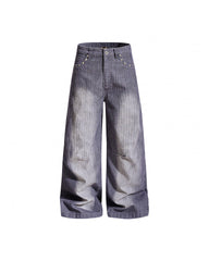 Retro casual trousers
