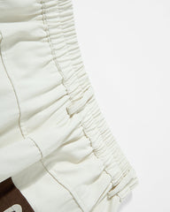 Cute color-blocked casual trousers