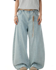 Simple casual trousers