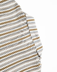 striped short-sleeved shirt