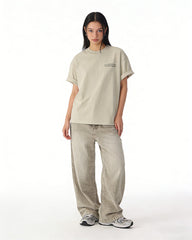 Ombre Straight-Leg Casual Pants