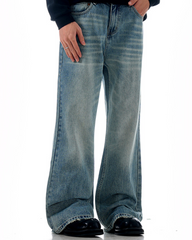 Retro casual trousers