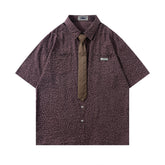 Vintage Plaid Short Sleeve Shirt