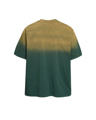 Gradient loose short-sleeved shirt