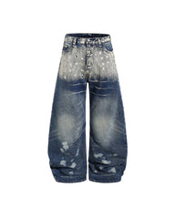 Casual curved jeans