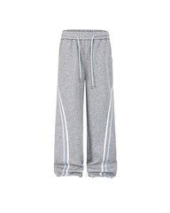 Patchwork Multi-Pocket Trousers