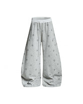 Star-print sweatpants