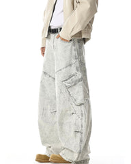 Loose-fitting casual trousers