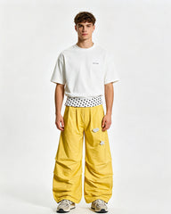 Retro polka dot trousers