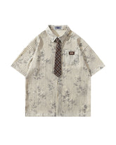 Casual short-sleeved shirt