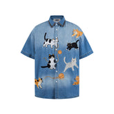 Vintage Embroidered Short Sleeve Shirt