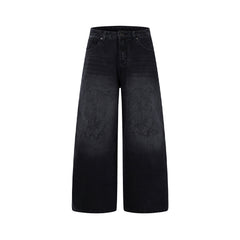 Simple wide-leg trousers