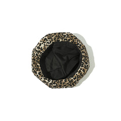 Vintage leopard print hat