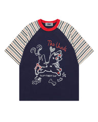 Vintage Cartoon Short Sleeve T-Shirt