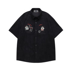 Cute Puppy Short Sleeve Shirt