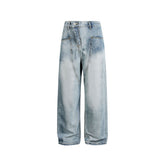 Straight-leg casual trousers