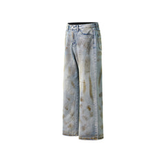 Casual straight jeans