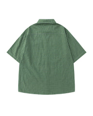Retro versatile short-sleeved shirt