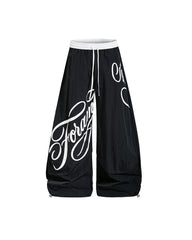 Retro casual trousers