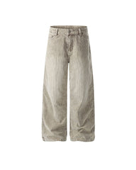 Ombre Straight-Leg Casual Pants