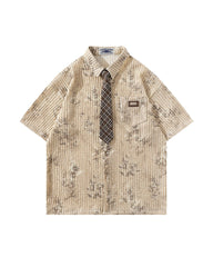 Casual short-sleeved shirt