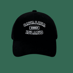 Retro workwear embroidered versatile baseball cap