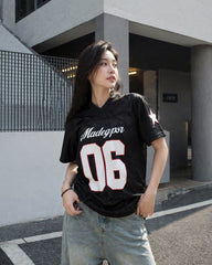 Embroidered casual short sleeves