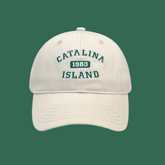 Retro workwear embroidered versatile baseball cap