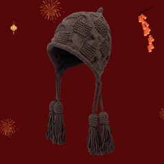 knitted warm hat