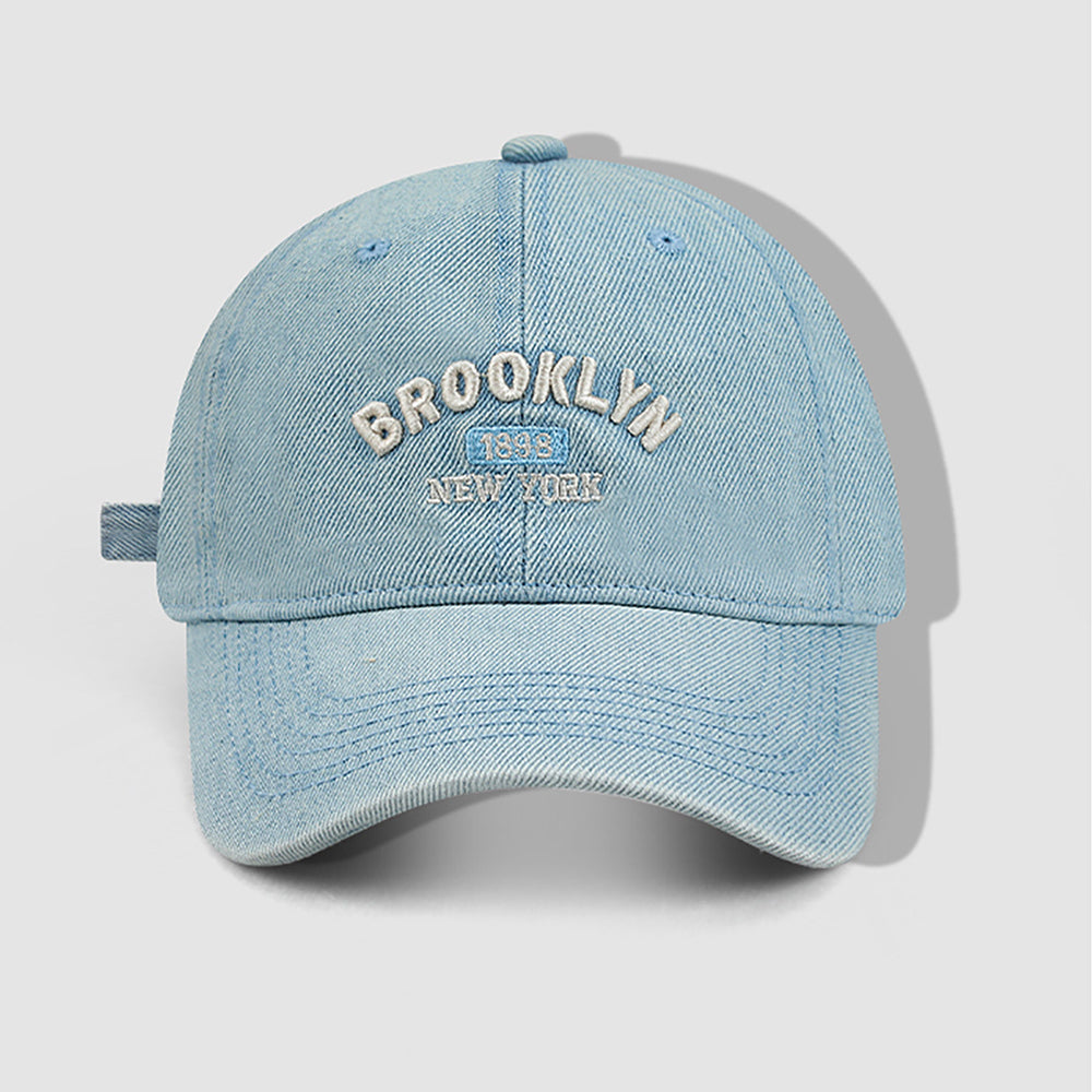 Retro Denim Baseball Cap