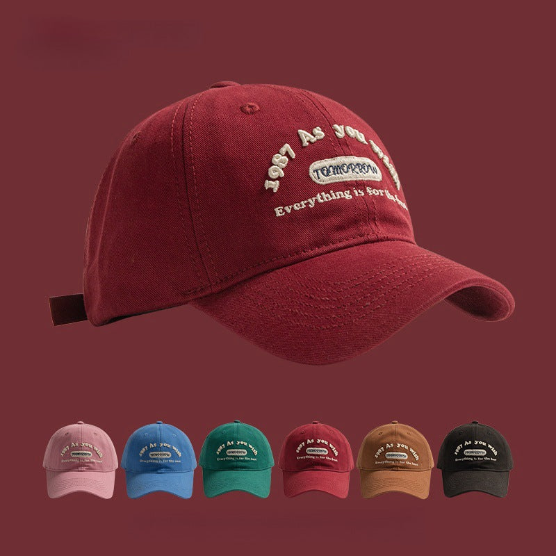 Retro Peaked Cap