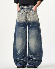 Casual curved jeans