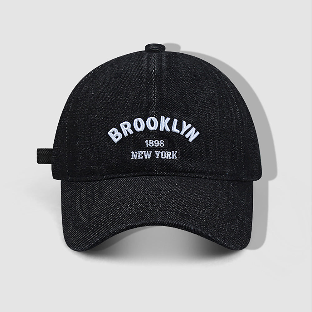 Retro Denim Baseball Cap