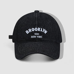 Retro Denim Baseball Cap