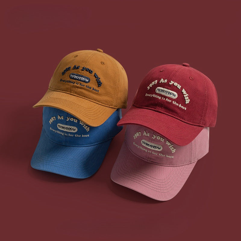 Retro Peaked Cap