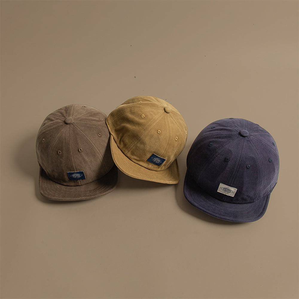 Retro Peaked Cap