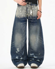 Casual curved jeans