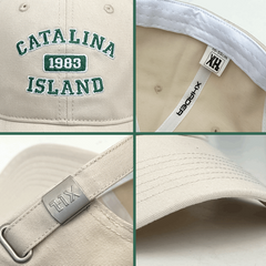Retro workwear embroidered versatile baseball cap
