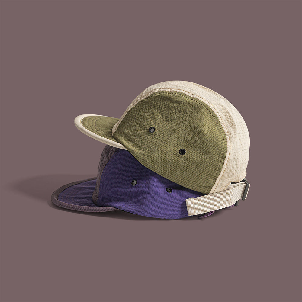 Retro contrast color baseball cap