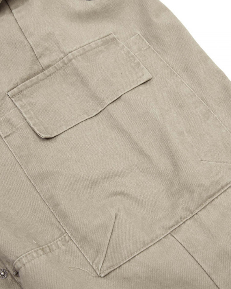 Casual straight-leg cargo pants