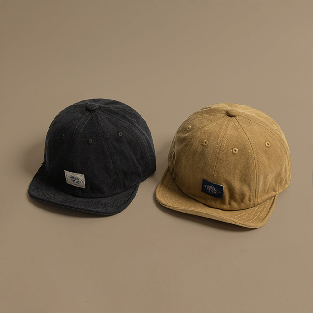 Retro Peaked Cap