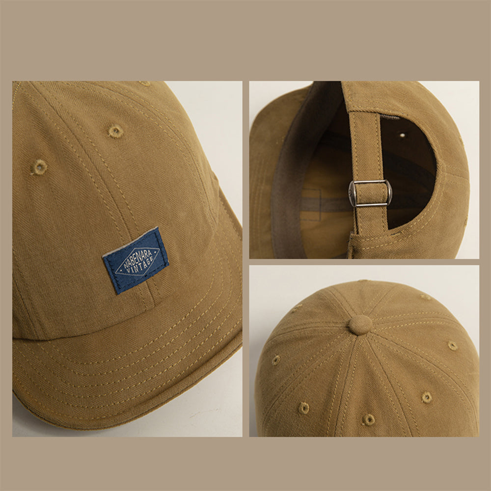 Retro Peaked Cap