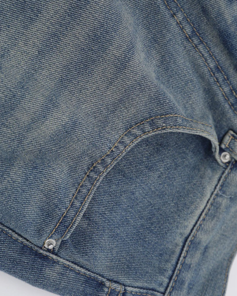 Casual straight jeans