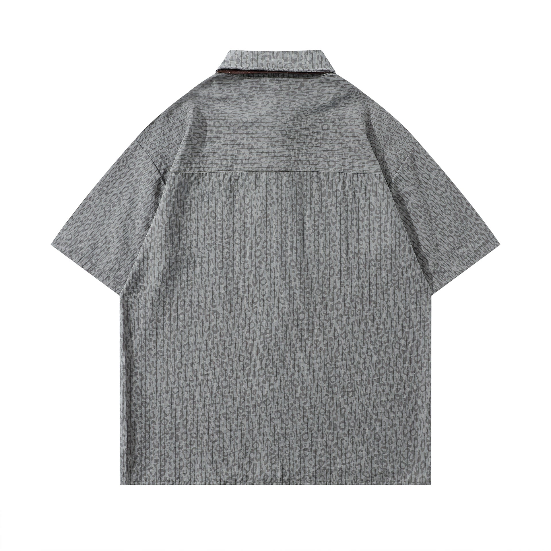 Retro versatile short-sleeved shirt