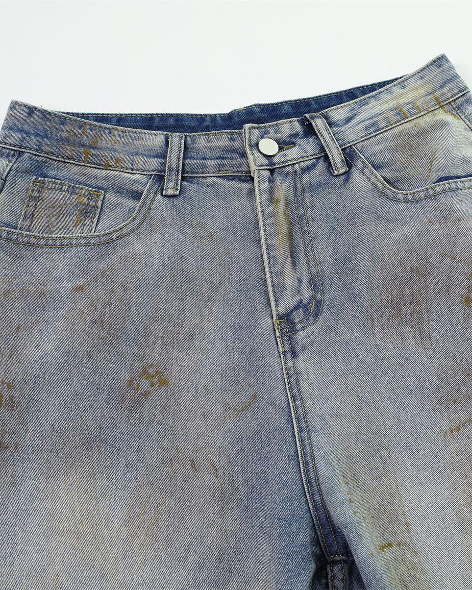 Casual straight jeans