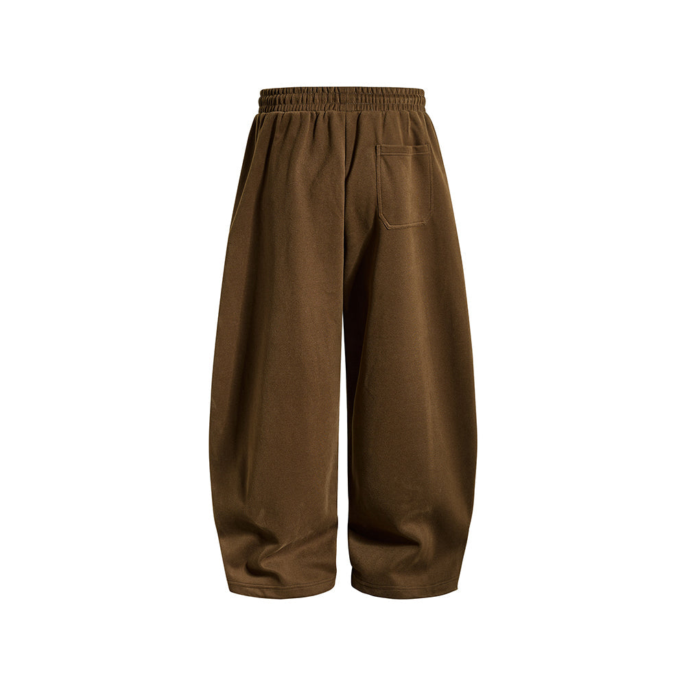 Retro letter casual pants